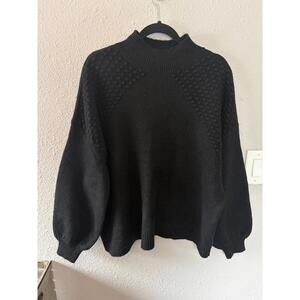NWT Nine West black mock neck sweater size 2X. $40 retail from Kohl's
